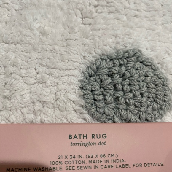 kate spade | Bath | Nwt Kate Spade Polka Dot Bath Rug | Poshmark